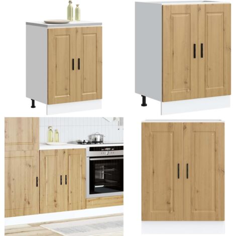 Base da Cucina Porto Rovere Artigianale Legno Multistrato - Mobile da cucina - Armadio da cucina
