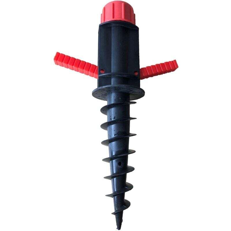 Base d'ancrage pour parasol de plage Ulisem, base pour pied de parasol, parasol enterré, pour parasol d'extérieur, parasol de plage, pied de parasol
