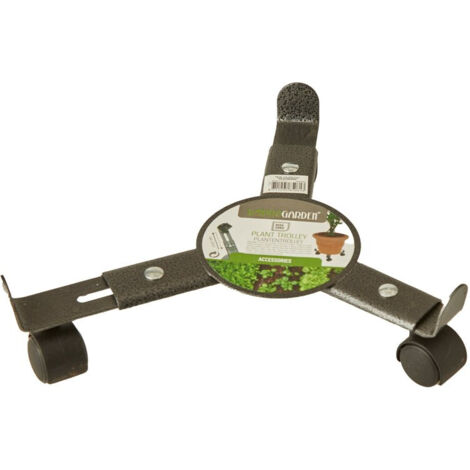 Base de 3 ruedas metalicas ajustable 22,5-30cm