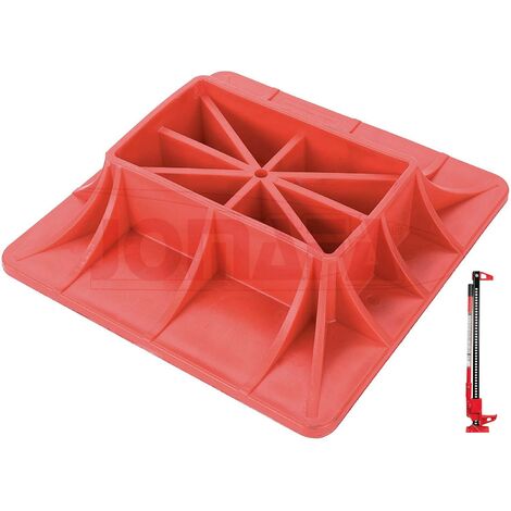 BASE DE APOYO PARA GATO DE TRINQUETE HI-LIFT TODO TERRENO SUELO BLANDO ARENA ETC