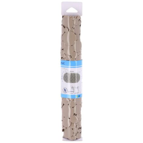 Base de bañera de pvc 69x36cm burbujas - taupe - Tendance