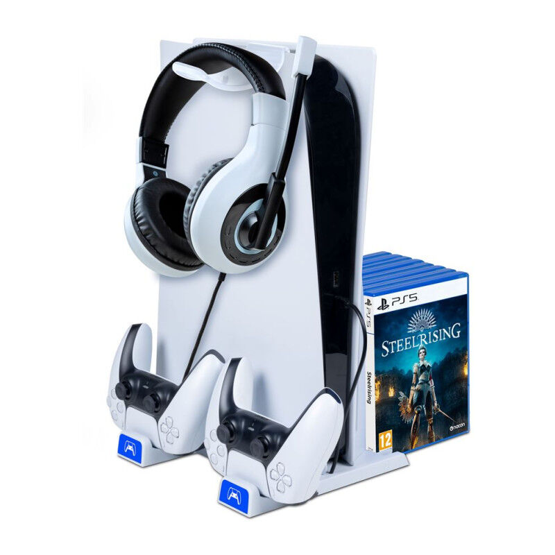 Bigben - Base de charge pour manettes DualSense PS5 Blanc