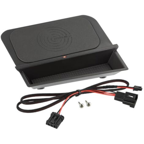 Base de charge sans fil Induction Qi compatible avec Peugeot 5008 3008 ap16 - Noir
