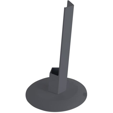 Base de chargement pour Pencil Zafferano - Accessoire pour module d'éclairage portable - Convient à toutes les lampes Pencil gris foncé