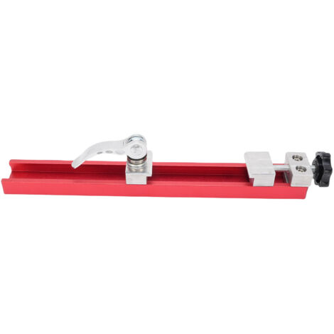 Base de coupe ajustable pour machines de 4-6 pouces - Guide aluminium 240mm