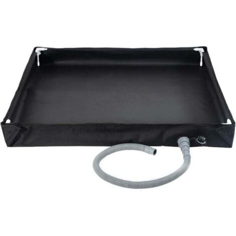 Base De Douche Pliable Pour Camping. Bac De Douche Portable. Bac Douches Pliable Camping Car. Base De Bain Avec Tuyau De Drain Drainage - Panage De Bases De Douches De Camp Portable Avec Tuyau