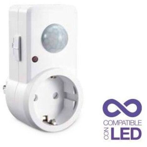 Base de enchufe con detector de movimiento 120º/360º GSC 1401599