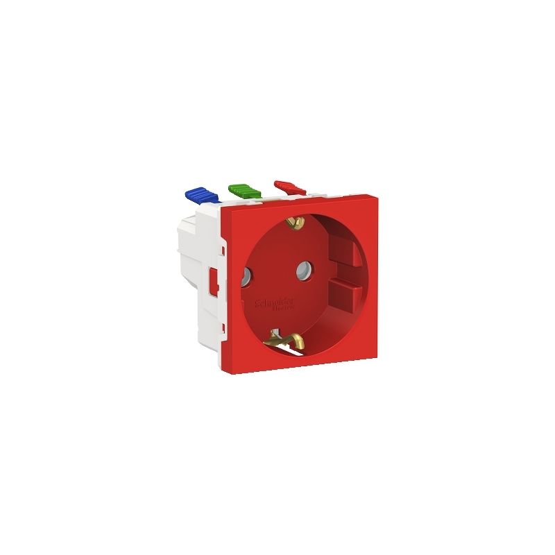 

Schuko conexion rapida Rojo NU305703 - Schneider Electric