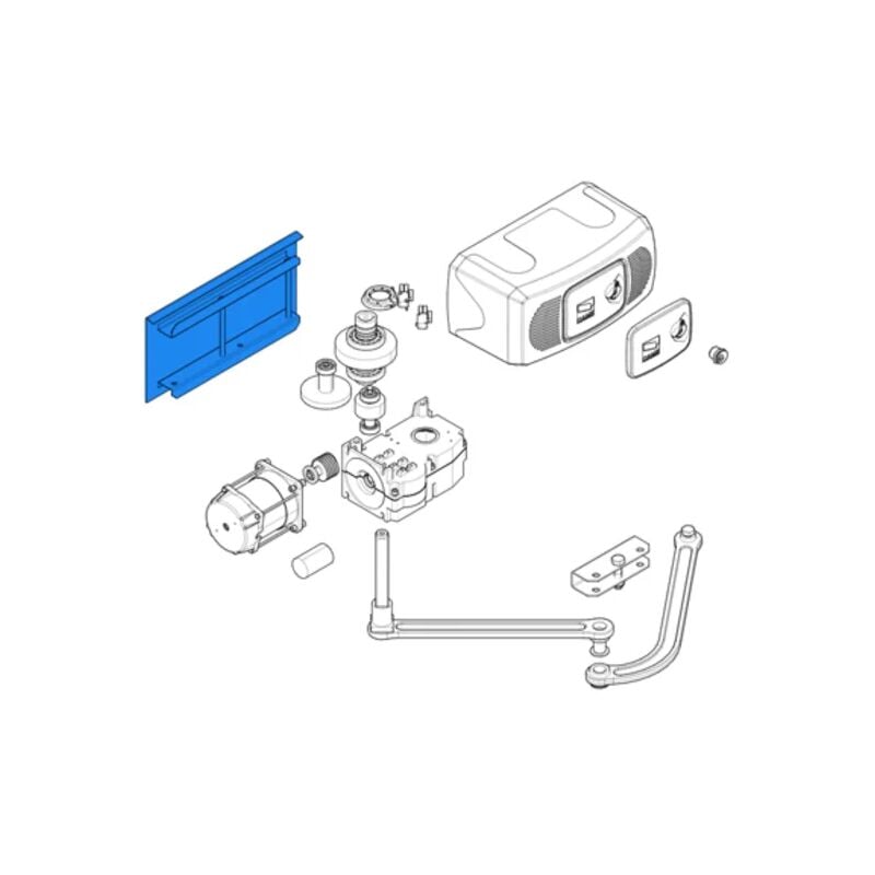 Pièce détachée base fixation motoréducteur ferni 119rid074 - Came