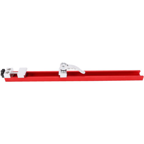 Base de guidage réglable pour machine de coupe, rails de guidage en alliage d'aluminium pour scie circulaire, double verrouillage, stabilité 360 mm
