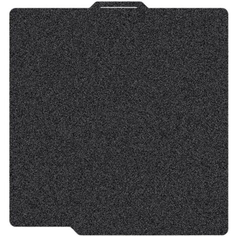 Base de impresión PEI de acero flexible de doble cara de 257 x 257 mm para Bambulab, base de impresión PEI de acero flexible texturizado, placa PEI negra para Bambu Lab X1, X1C, X1E, P1P, P1S, A1