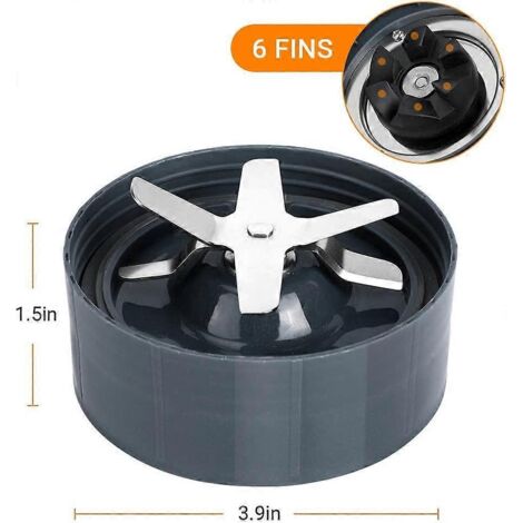 Base de lame en acier inoxydable, joint de rechange pour extracteur de jus NutriBullet, pièces de rechange pour NutriBullet et
