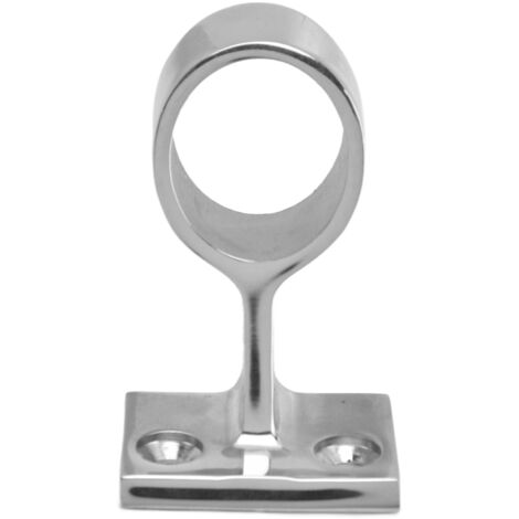 [Base de Main Courante] - [Accessoire pour Navire] - [Support de Rail à 60°] en Acier Inoxydable Marine 316 pour Rail Φ25mm (1 pouce)