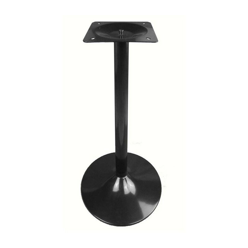 

Base de mesa CRISS, alta, negro satinado, 45*110 cms