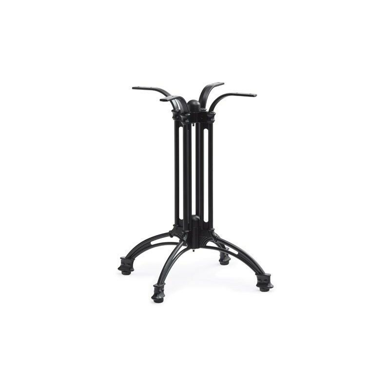

Base de mesa EIFFEL NEW, aluminio, 4 pies, negra, altura 70 cms