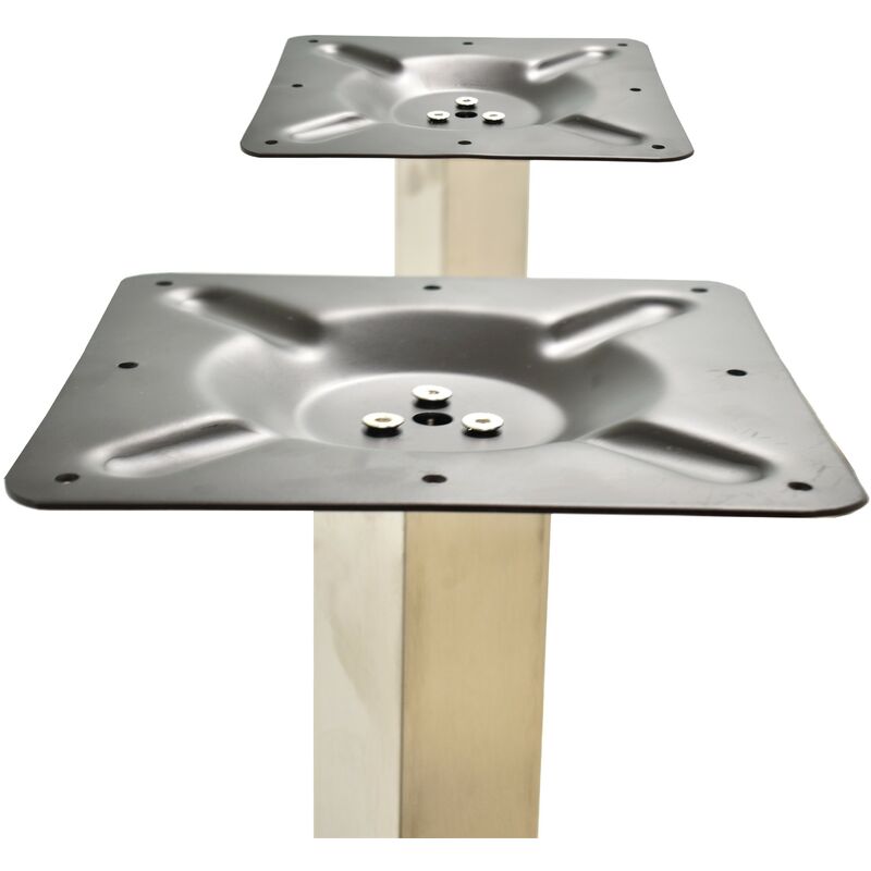 

Base de mesa IPANEMA, alta, acero inoxidable, 70*40*110 cms, pulido satinado