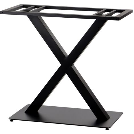 Base de mesa metálica SH-3007-2/B - 69,5x39,5 cm