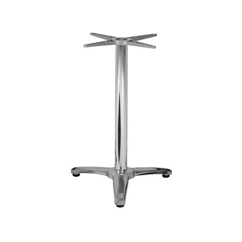 

Base de mesa ROMA, 3 brazos, inoxidable y aluminio*
