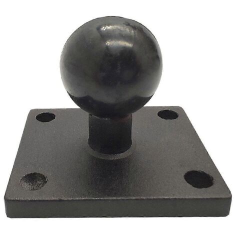 Base de montage en alliage d'aluminium avec rotule 1 pouce pour GPS moto Zumo 400/450/500/550/660, support vélo et motocyclette.