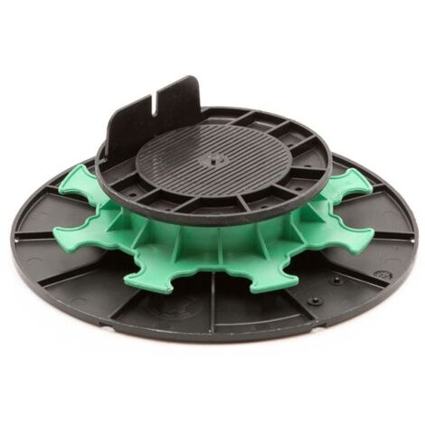 Base de montaje ajustable 40/65 mm Jouplast para terraza de madera con rastreles