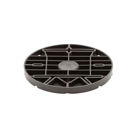 Base de montaje fija 10 mm para terrazas de madera con rastreles
