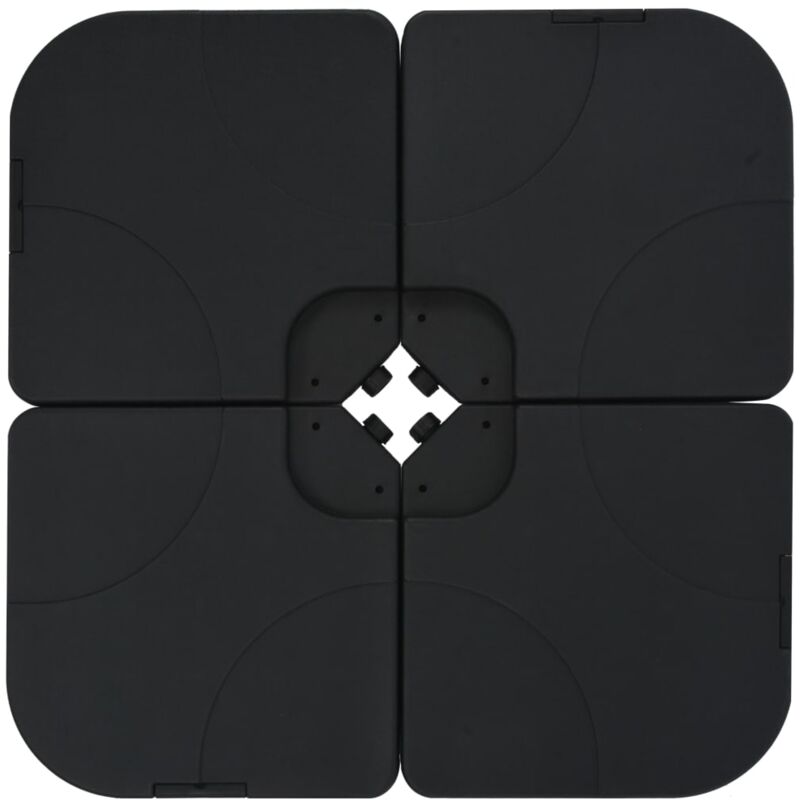 Base de parasol portable Sable/Eau 60 L vidaXL