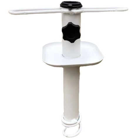 Base de parasol d'extérieur, base de parasol d'extérieur en spirale en fer Amazon, base de parasol de plage portable