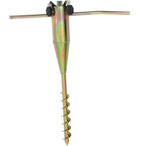 Base De Parasol Robuste En Acier Pour Parasols Dextérieur Piquet De 57 Cm Facile À Installer