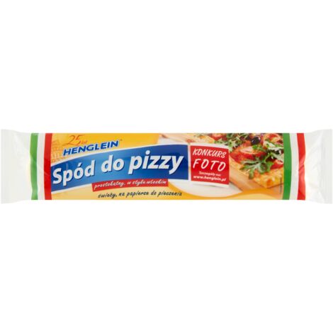 Base de pizza rectangular estilo italiano Henglein 400 g
