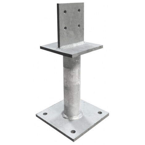 Base de poste de carga pesada PBH 120x120mm