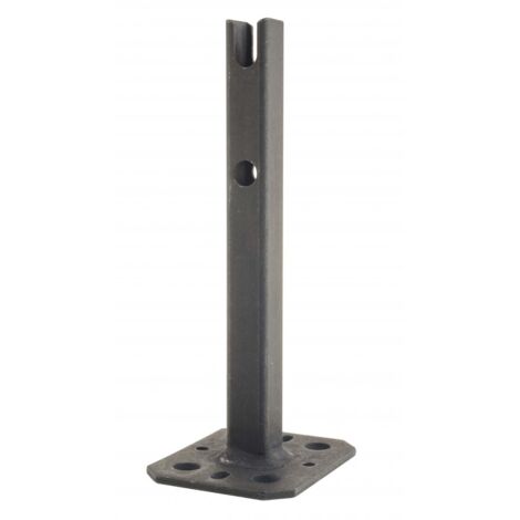Base de poste tubular TPB 70x90mm - espesor 4mm