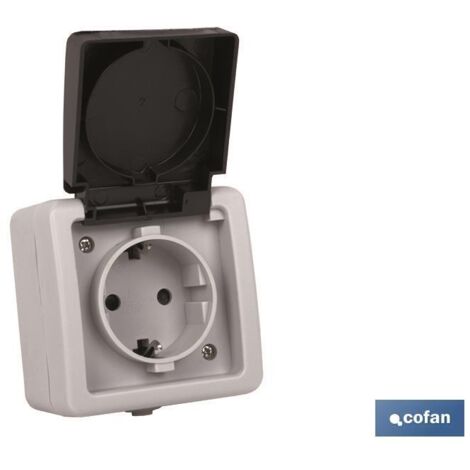 Base de prise étanche IP44