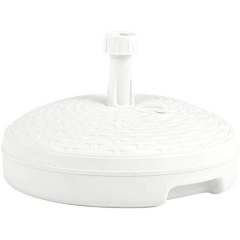 Base de ratán para sombrilla - Blanco