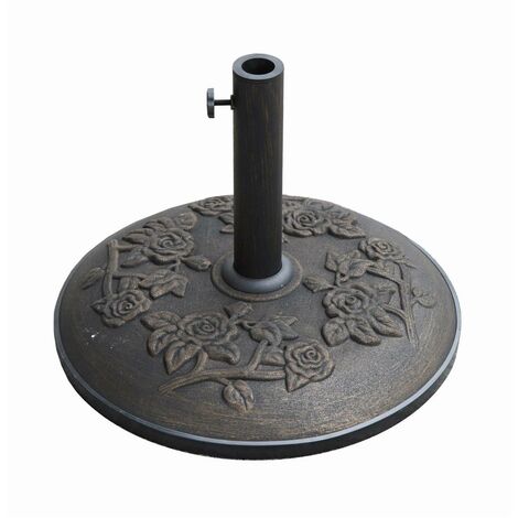 Base de sombrilla Bronce 50 cm 25 kg mod. Michigan