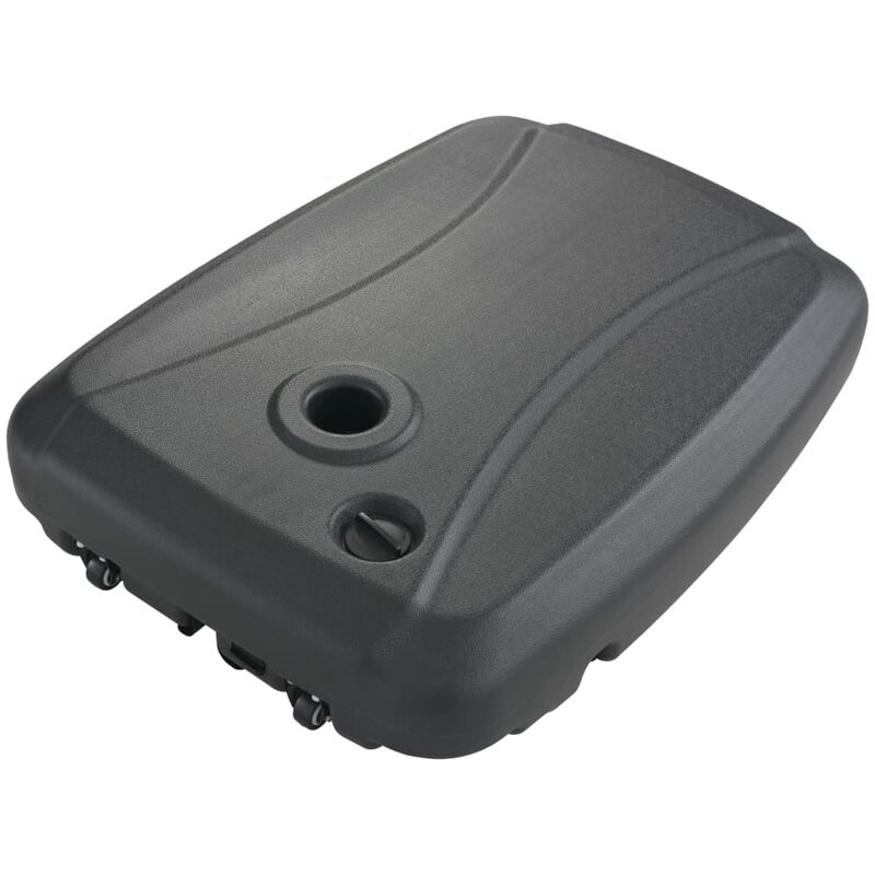

Base de sombrilla de exterior negra - Negro