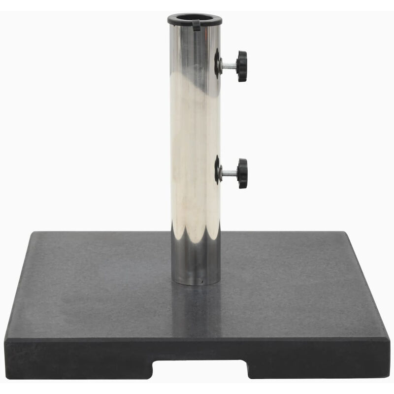 

Base de sombrilla de granito cuadrada negro 20 kg