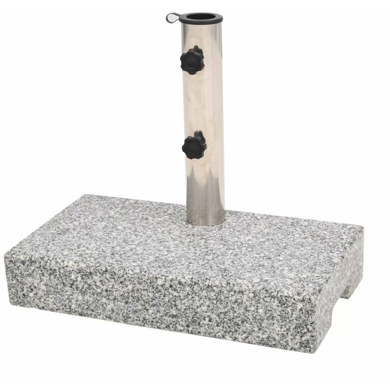 

Base de sombrilla de granito rectangular 25 kg