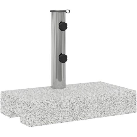 Base de sombrilla de granito rectangular 25 kg