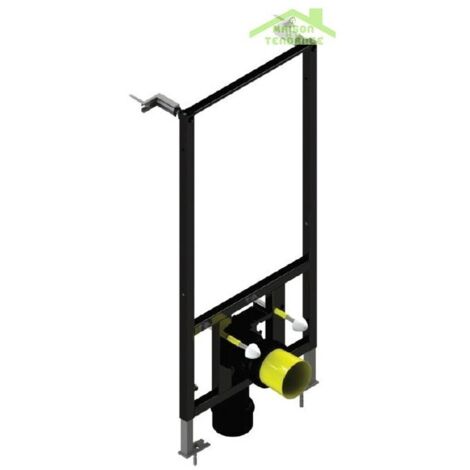 Base de support de sol et de mur à encastrer pour cuvette WC suspendue