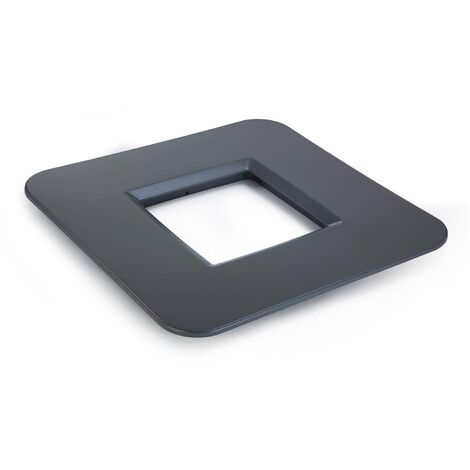 Base de Table Carrée Mondum Mediterraneo 80x80 cm Anthracite