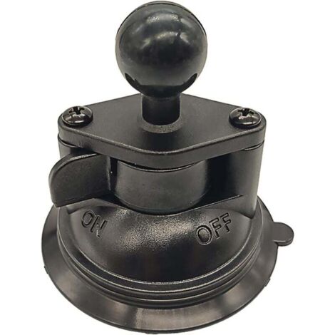 Base de ventosa con bola de 1" para parabrisas de vehículo