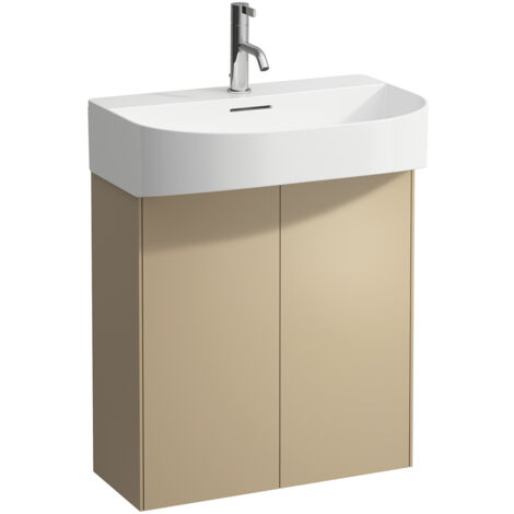Base del lavabo del Sonar, 2 puertas, encaja con el lavabo