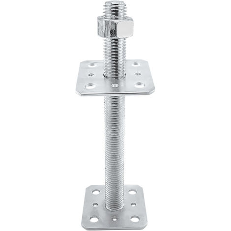 Base della colonna di regolazione con filettatura PSR80 80x80x250x4.0 (1)