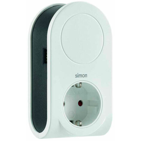 Base della spina Simon Bianco 250 V 16A IP20