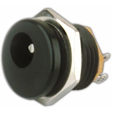 Base di alimentazione Telaio Dc Pin centrale 2,4mm 6,3x2,4mm 15.463-2,5