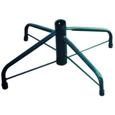 Base di ricambio per Pianta Artificiale "Papiro", colore nero, per esterno -80 cm / Verde