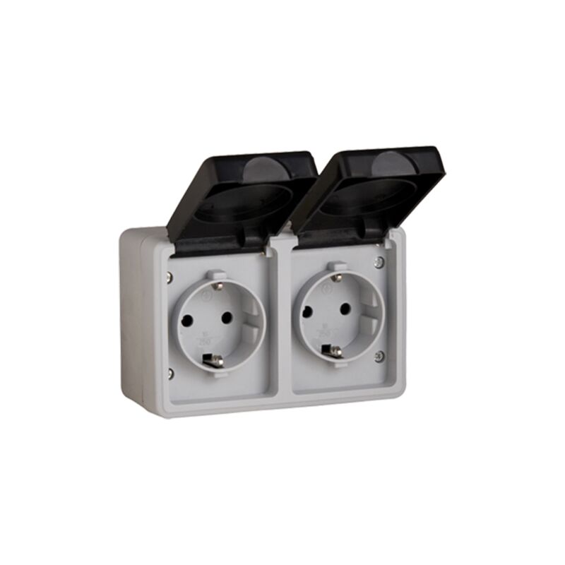 

Base Doble Estanco 16A. Ip-54
