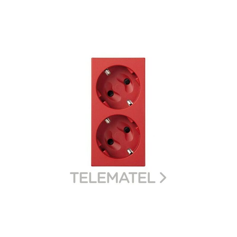 

BASE DOBLE SCHUKO POR CORTE SIN LED RO 50000432-037 - Simon Connect