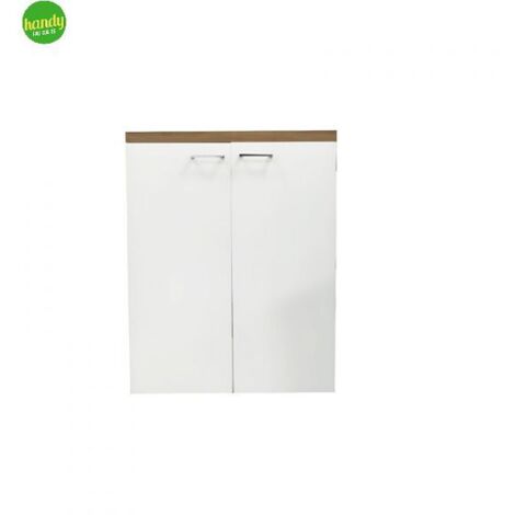 Base doppia Savini noce bianco