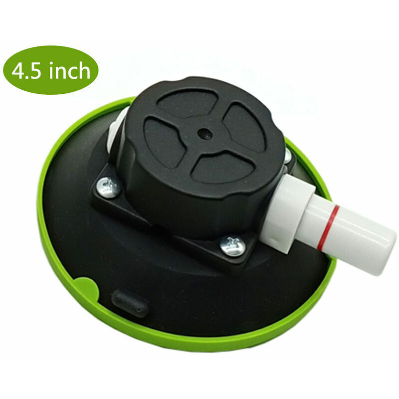 Base d'outil de débosselage de voiture accessoires de support de lampe de nivellement pompe à vide base d'aspiration de pompe blanche de 4.5 pouces
